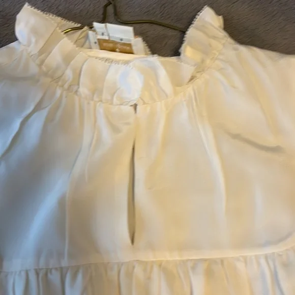 Kate Spade Ruffle Silk Blouse - Picture 7 of 8